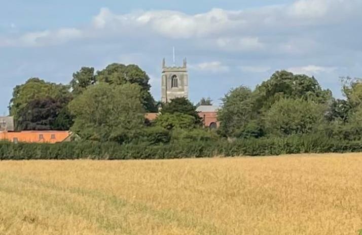VIEW OF THE VILLAGE CHURCH