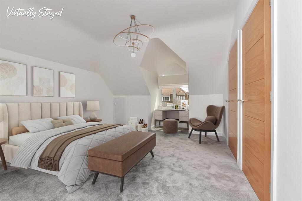 Virtually Staged Bedroom 3