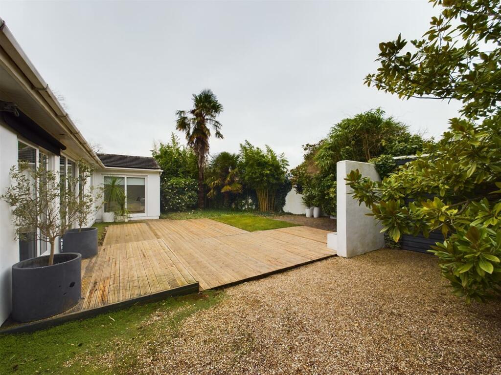 Rear garden