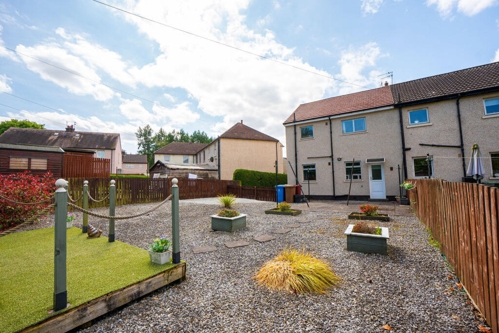 Rear of Property
