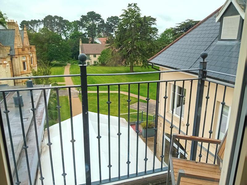 View from the balcony