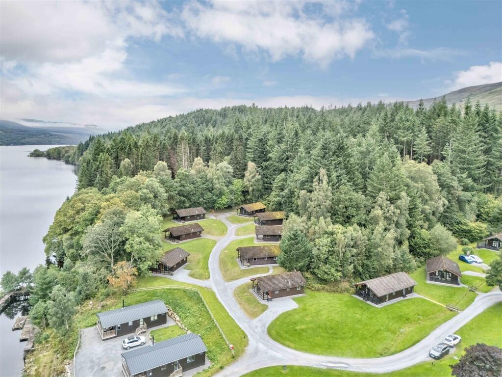 Firbush Loch Tay Highland Lodges EXT Blue Sky-6.JP