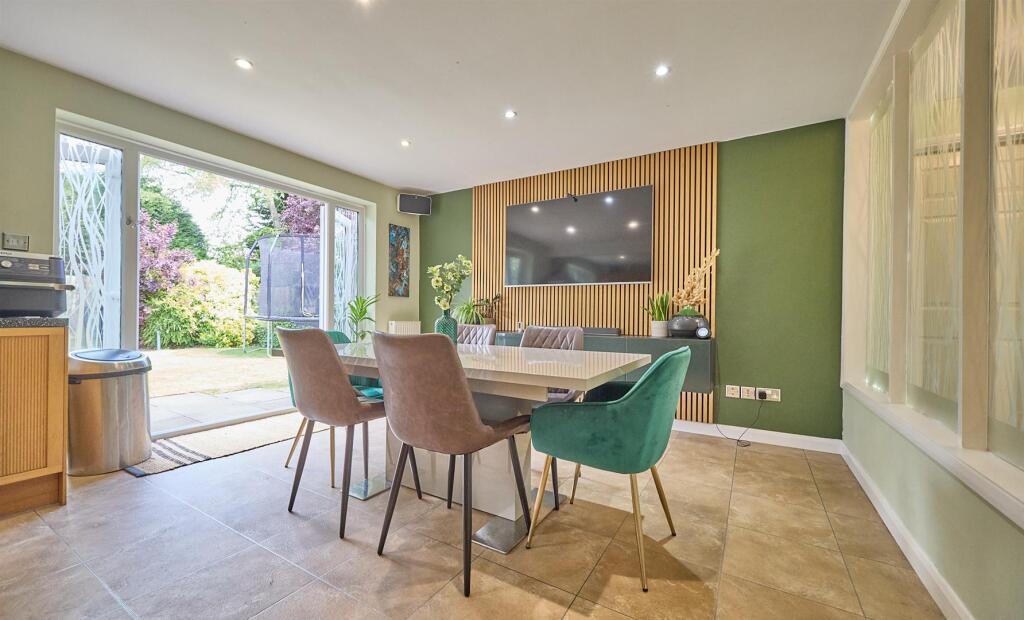 Open Plan refitted Kitchen/Dining Room to rear