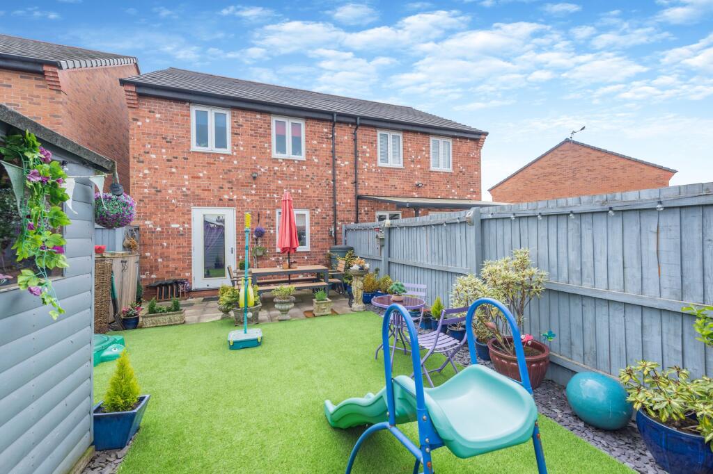 Rear garden