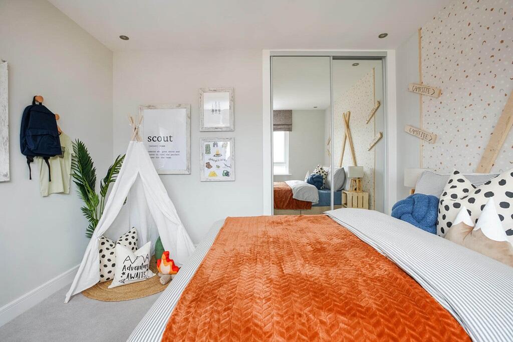 Double bedrooms mean you don't need to compromise on space