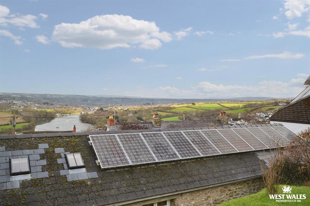 View from rear garden