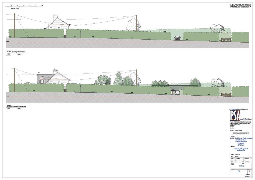 Proposed Street Scene