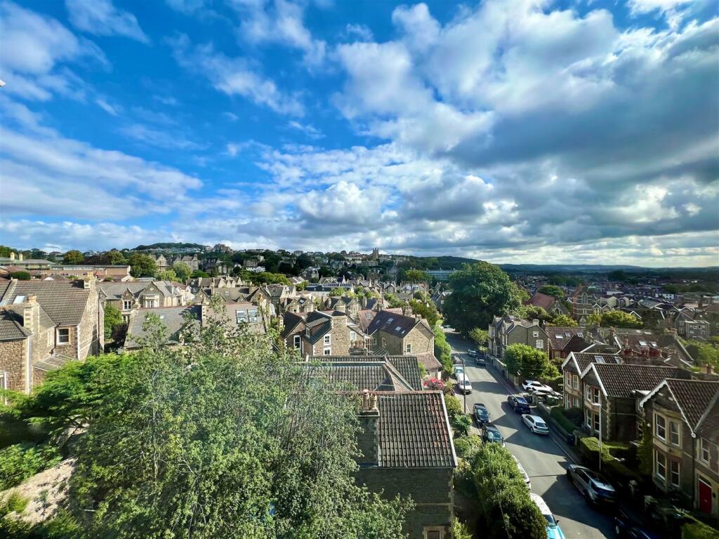View from left lounge window