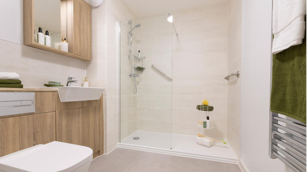 1 bed shower room
