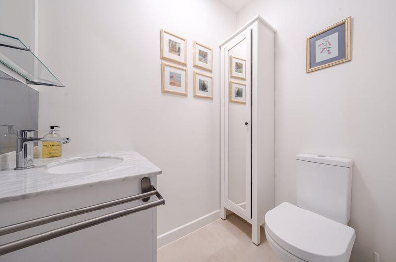 Ground floor cloakroom