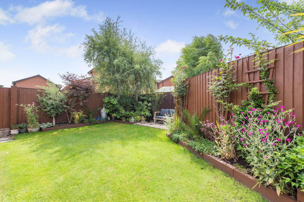 Rear garden