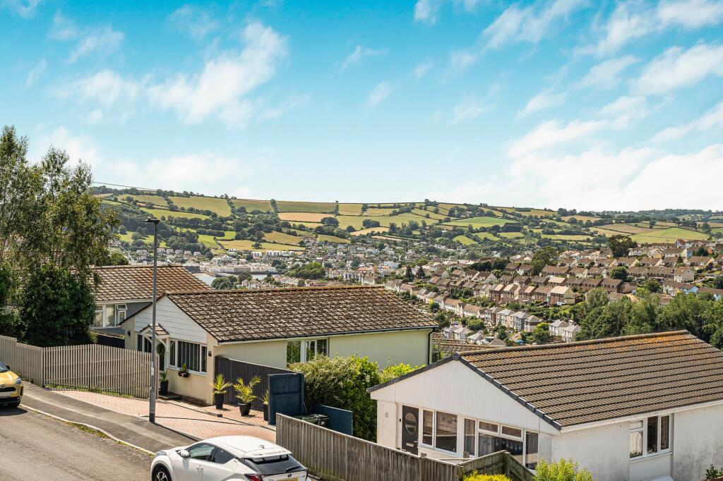 Views over Coombe Vally towards Teign Estuary