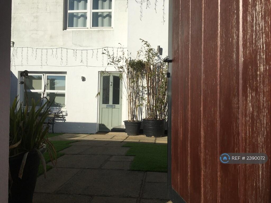 Secure Gate To Private Sunny Garden Oasis