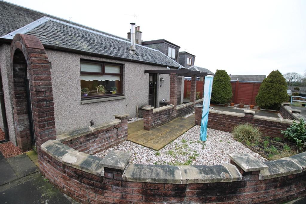 Rear of property