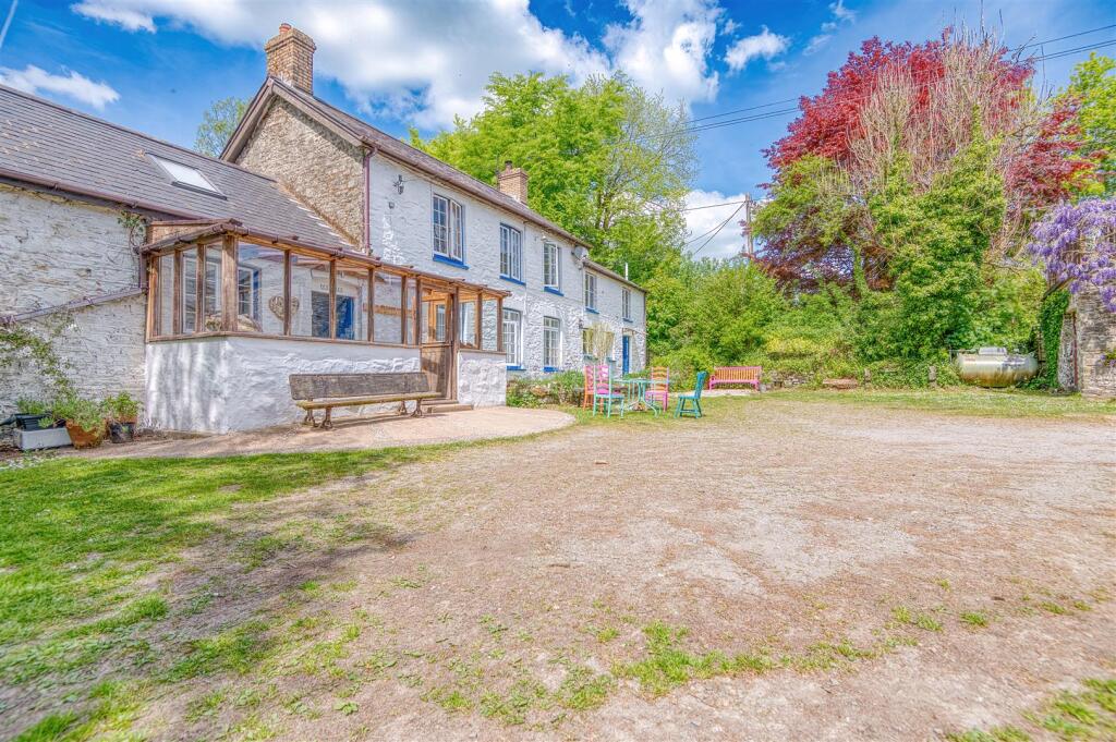 Main house and yard