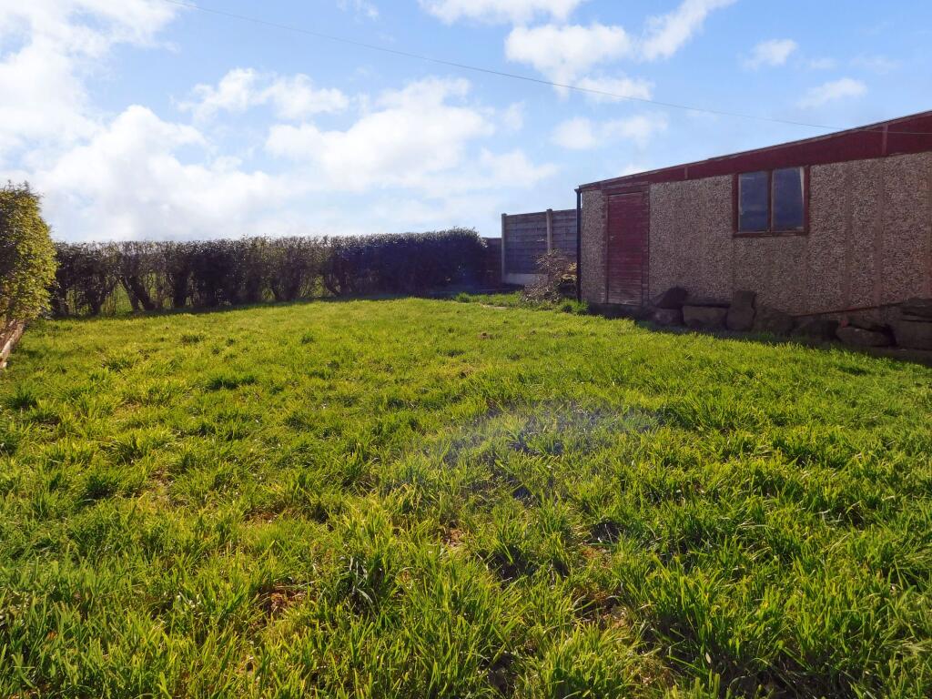 Rear garden