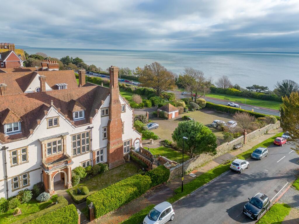 Block seafront aerial