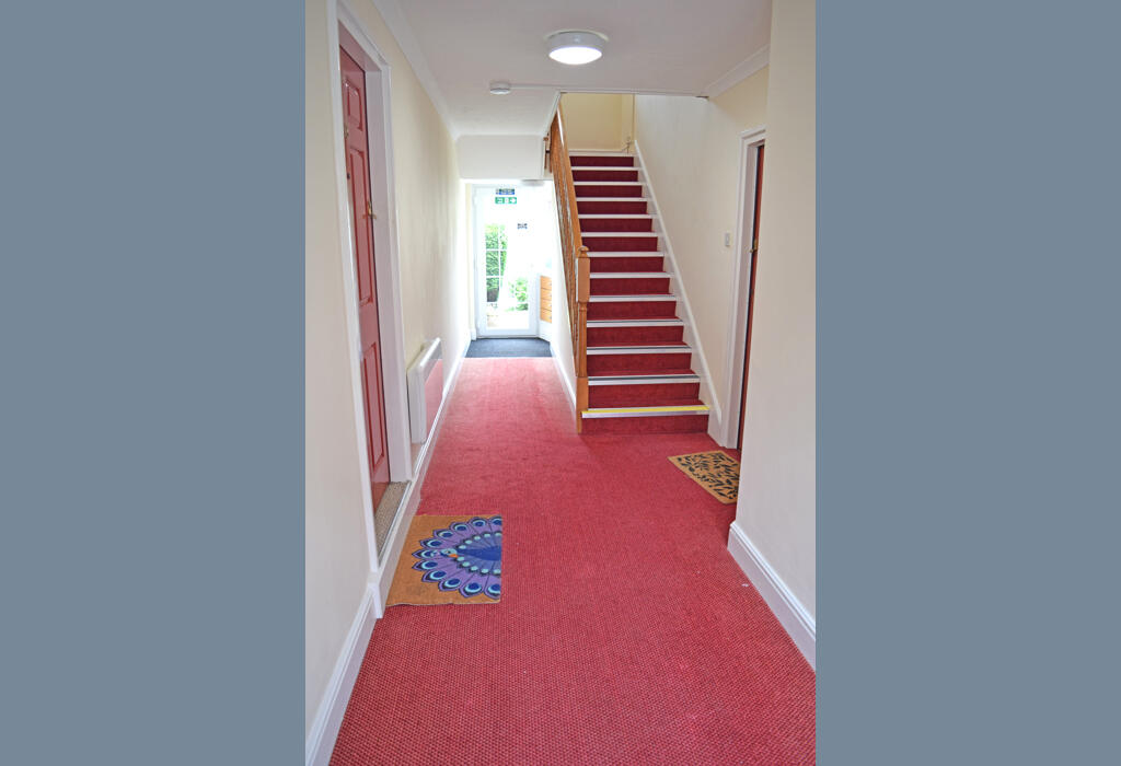 Communal entrance hall