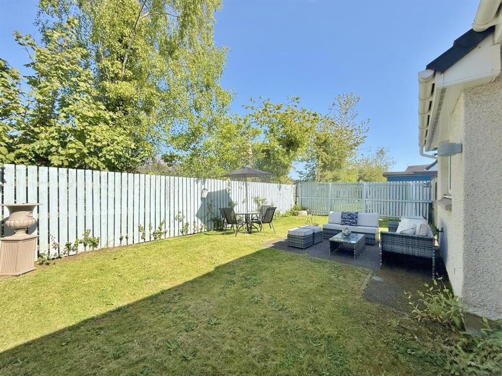 Rear garden