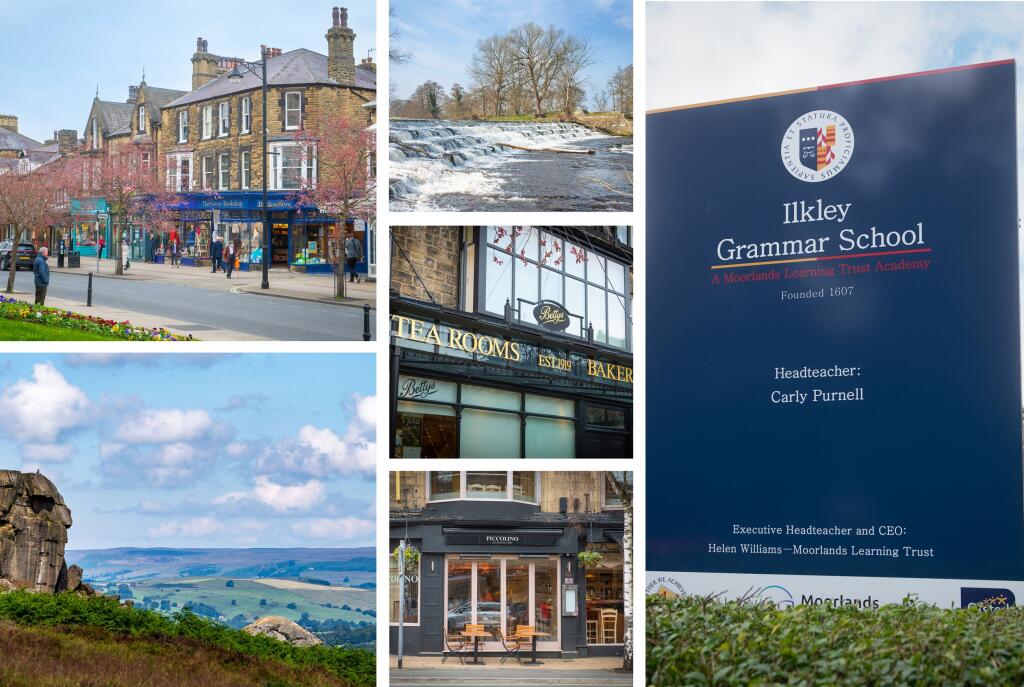 Images of local sights around Burley in Wharfedale