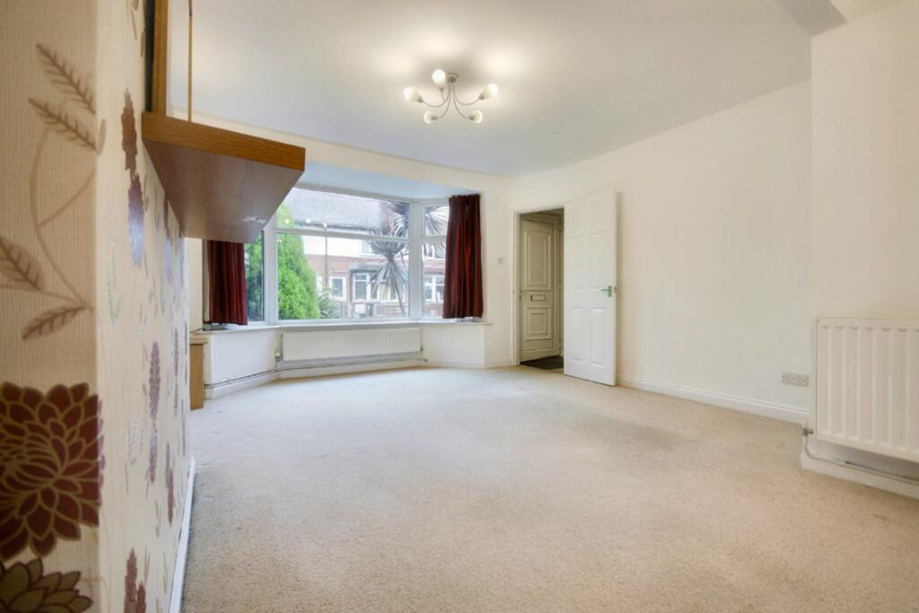 Bay Window in Large Living Room