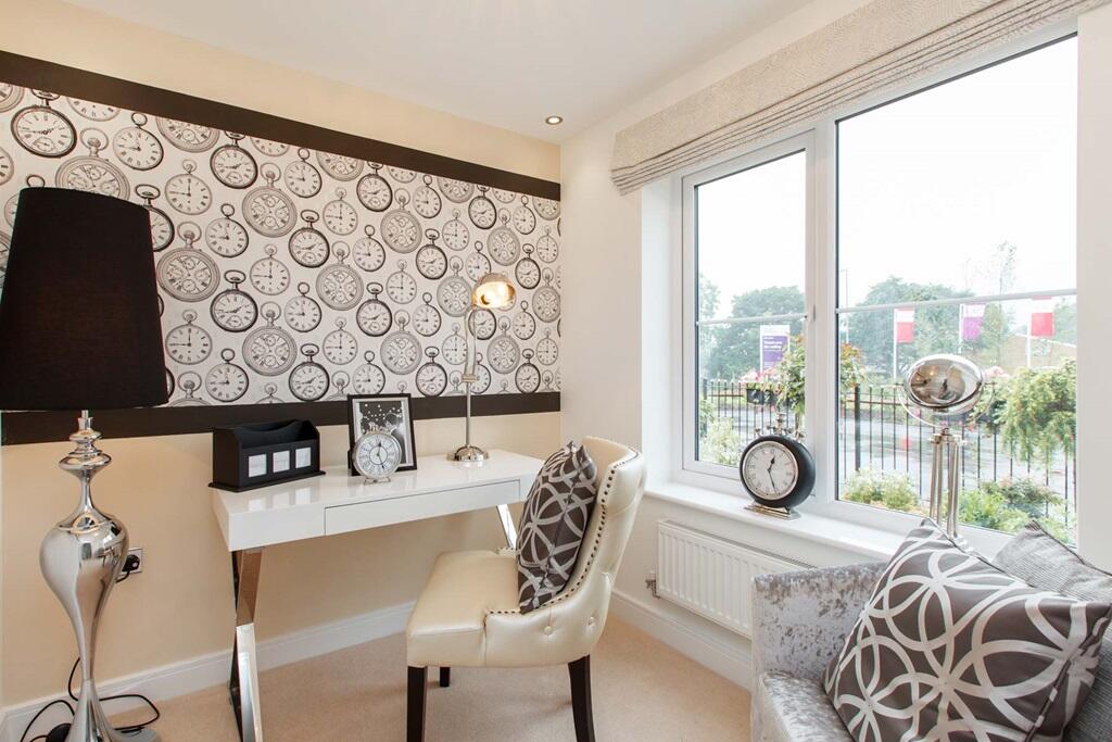 Separate study where you can concentrate on work