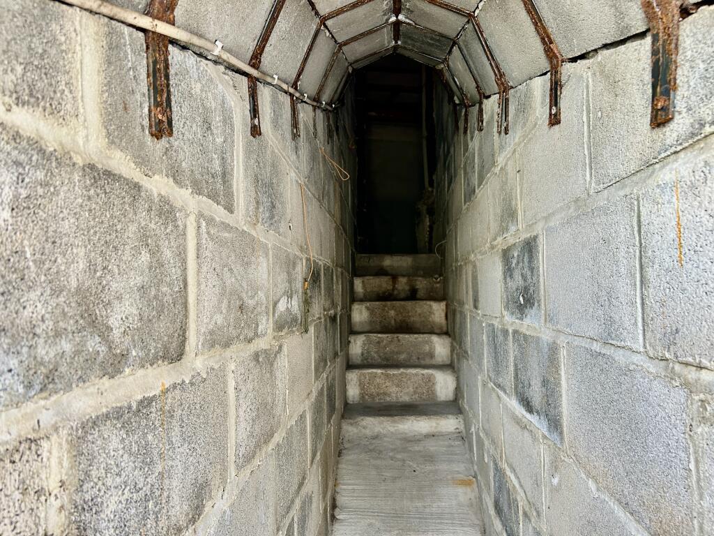 Stairs To Inspection Pit