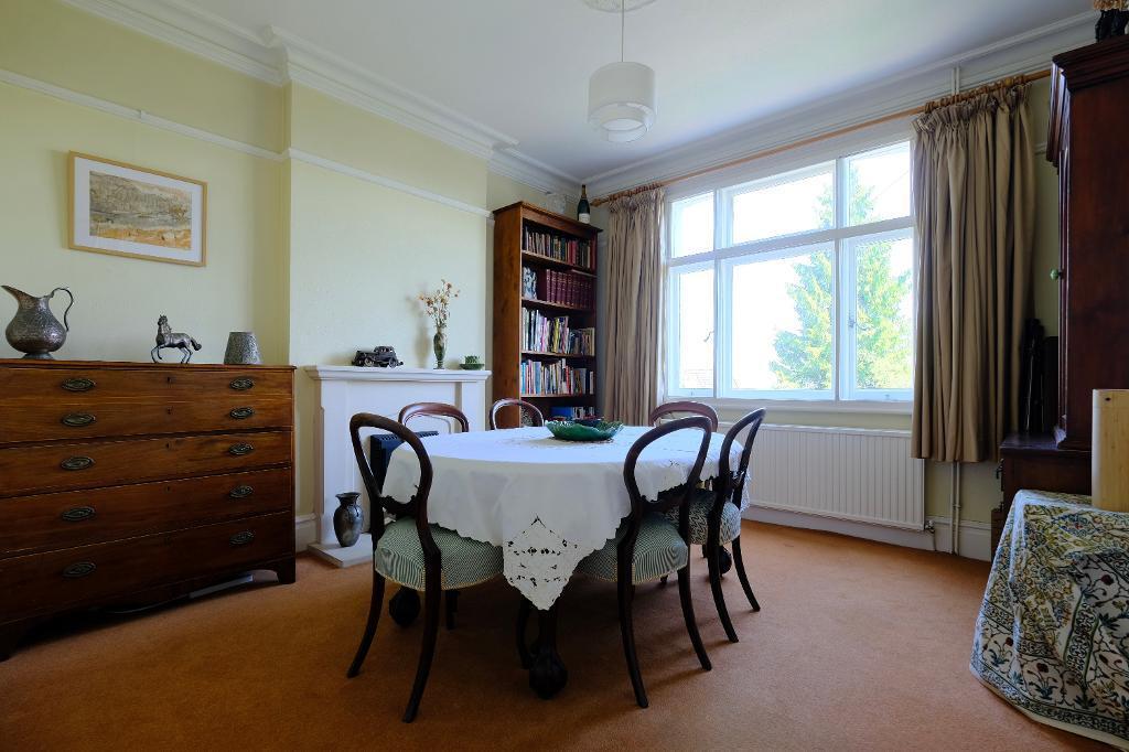 Dining room with views