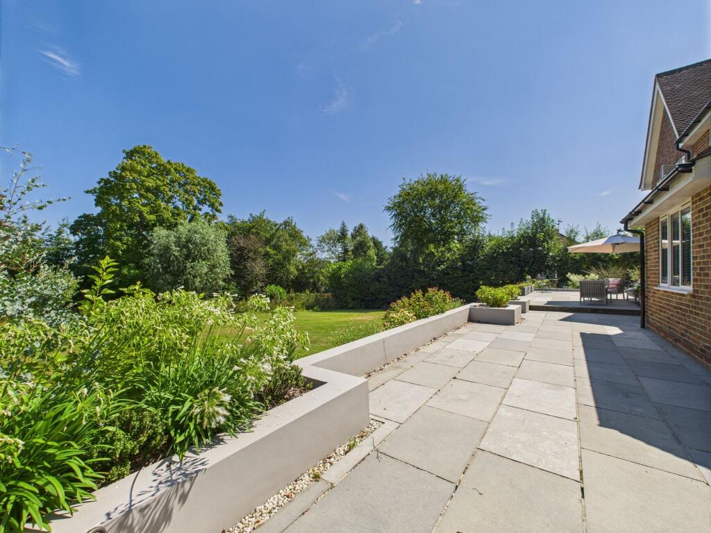 rear patio