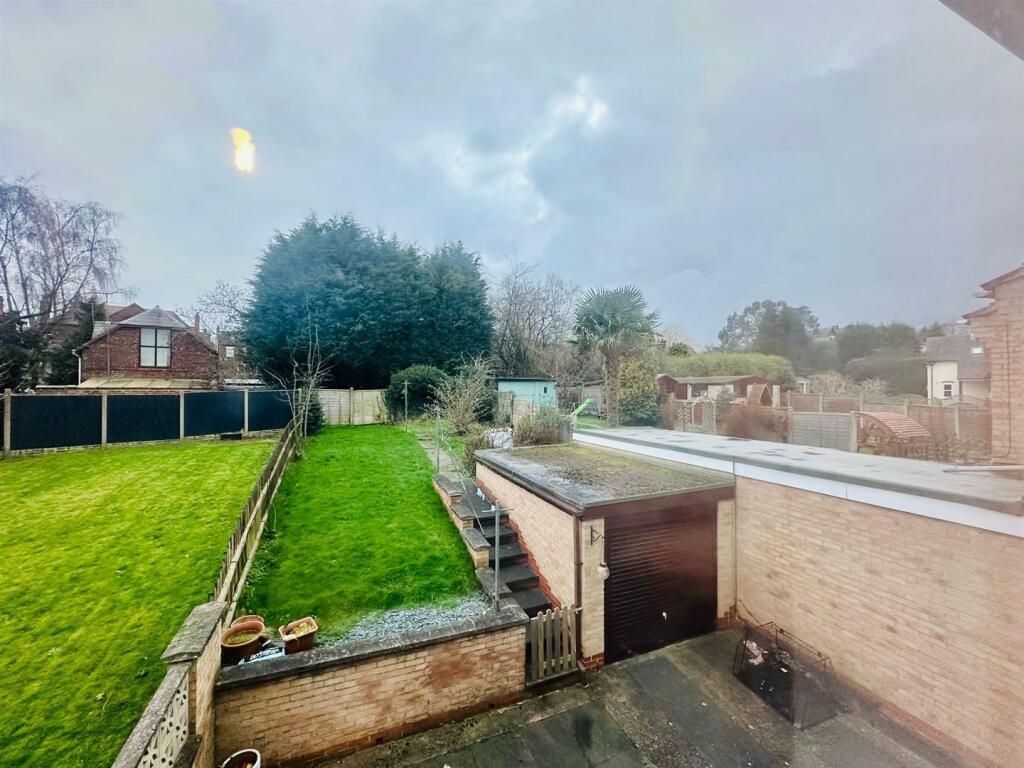 Rear Garden and garage