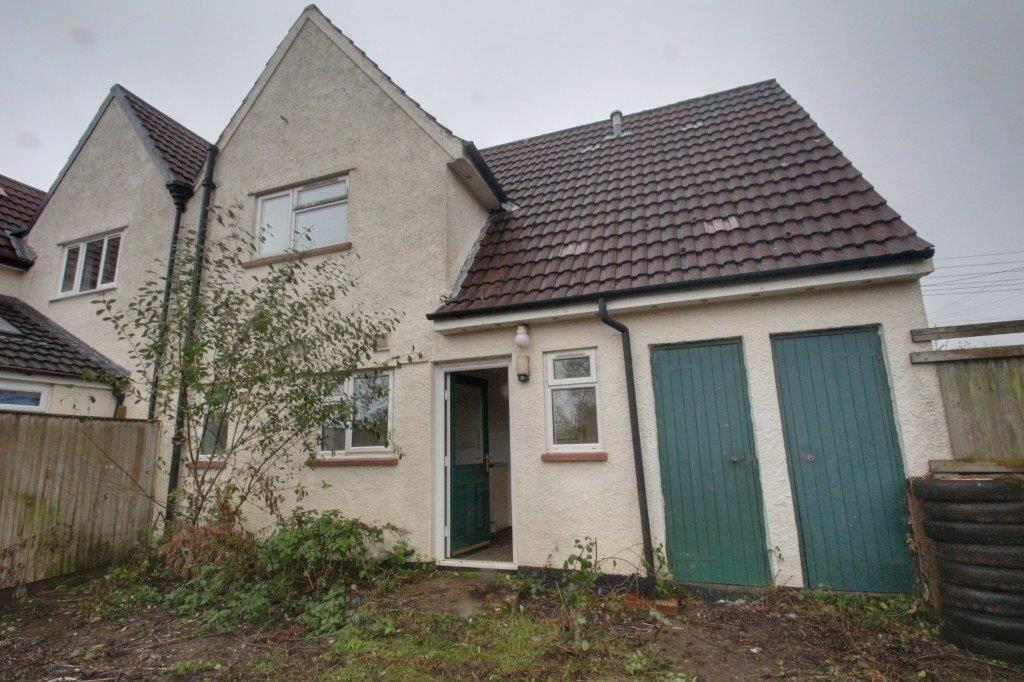 Rear of property