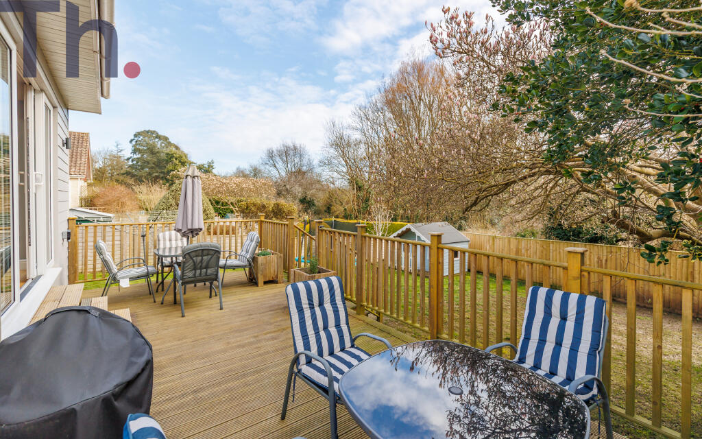 Rear Terrace &amp; Garden