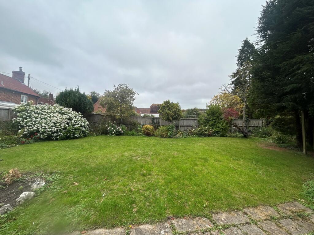 Rear Garden from side