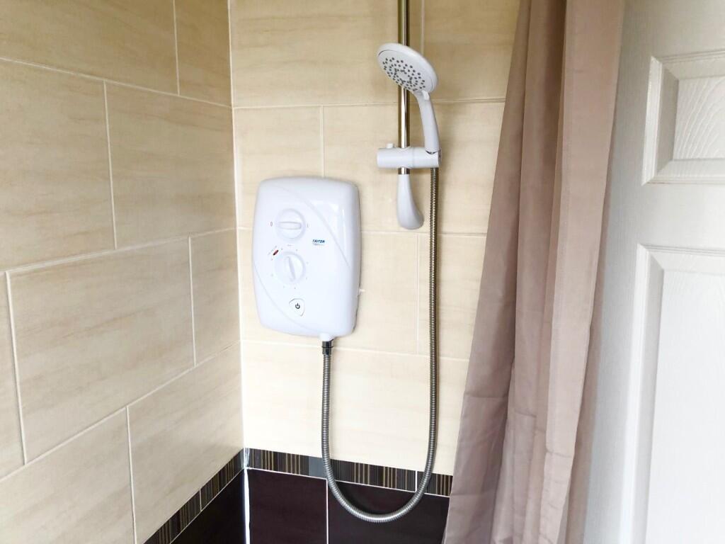 Shower over bath 