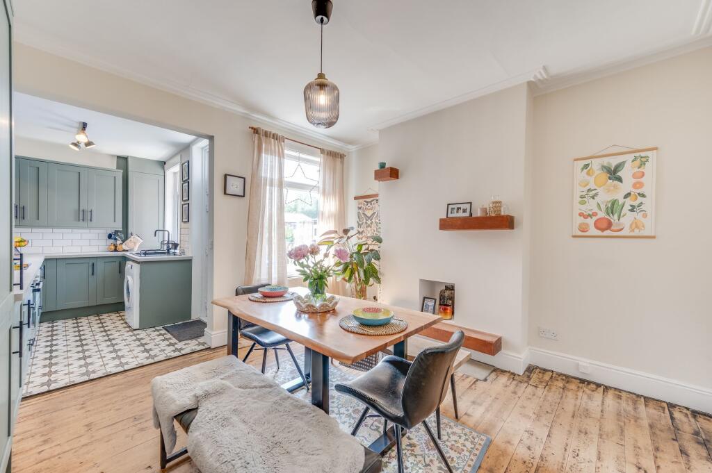 KITCHEN, LIVING ROOM AND DINING ROOM