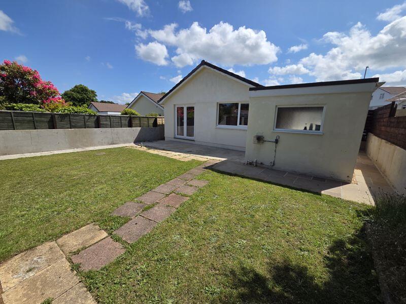 rear elevation and garden