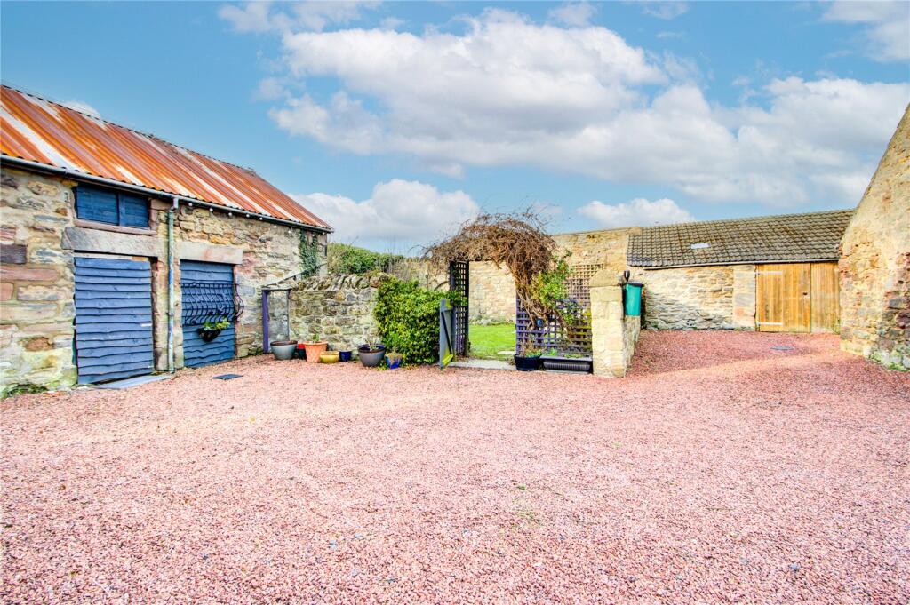 Driveway &amp; Barns