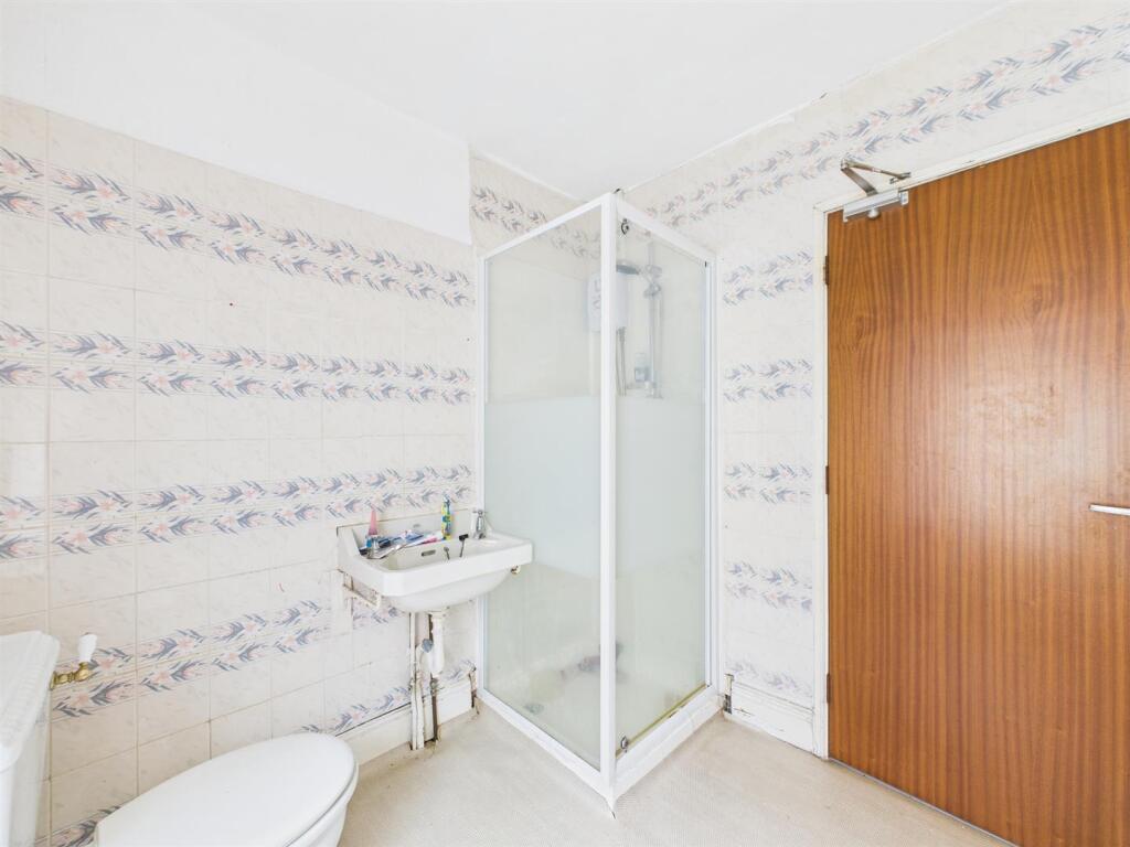 Upstairs shower room