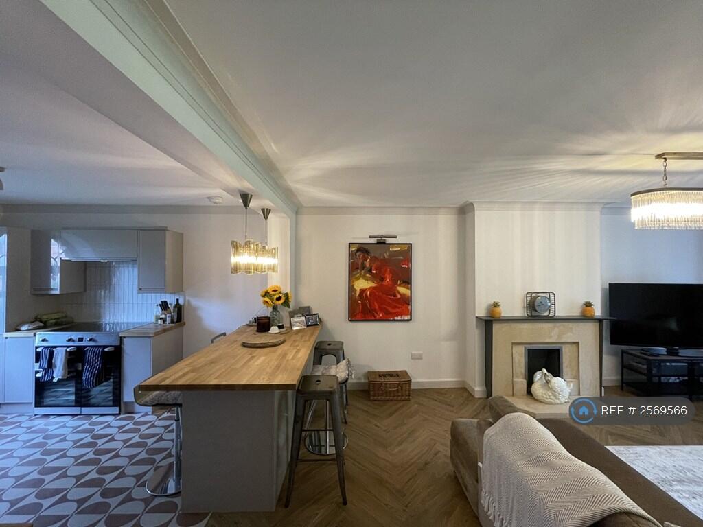 Living Room And Kitchen Diner