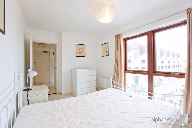 Bedroom with f...