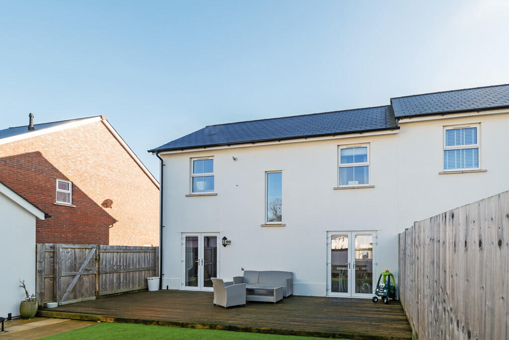 Rear of Property