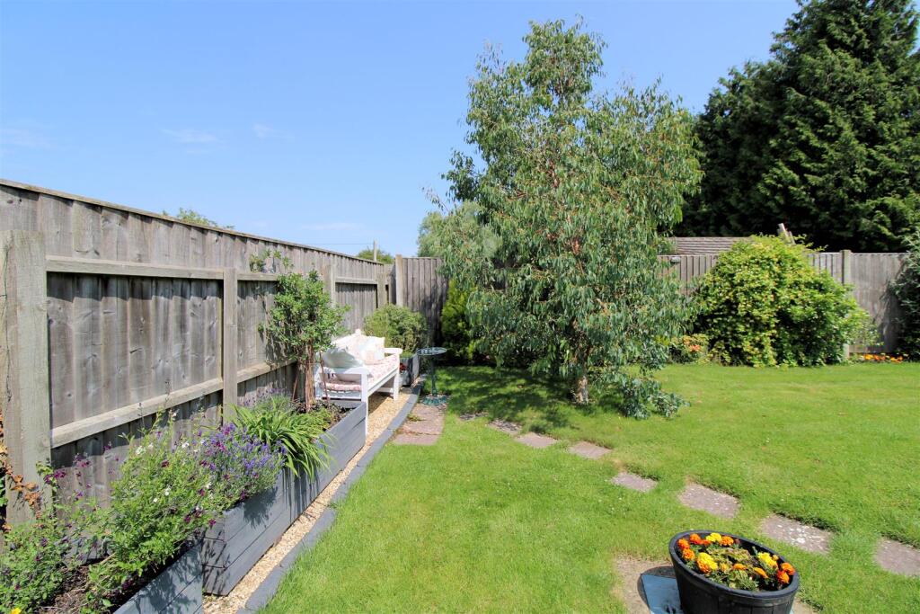 Rear garden