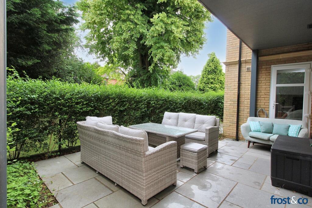Private Rear Patio.
