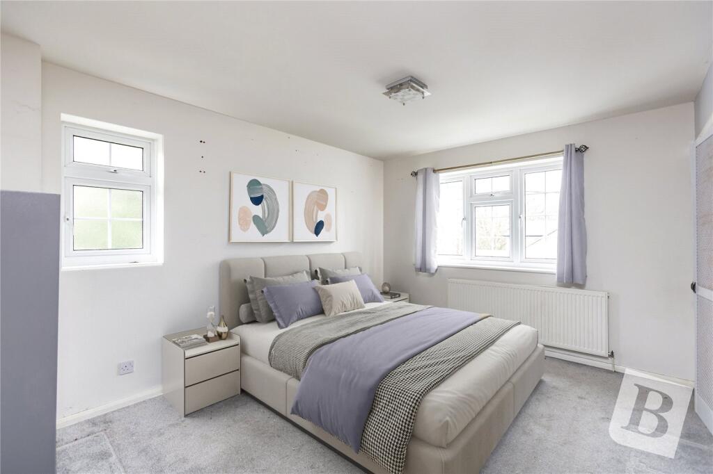 Staged Bedroom