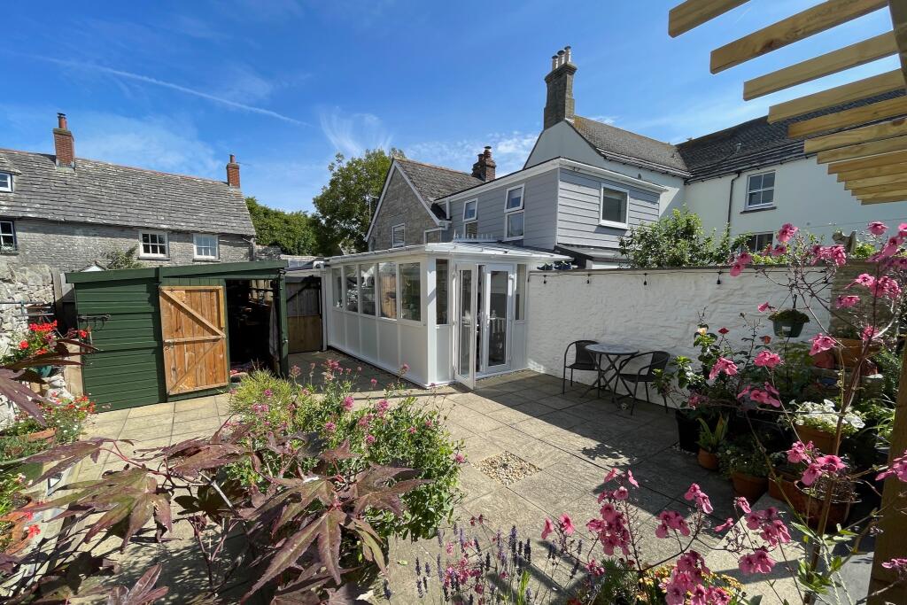 South facing rear garden