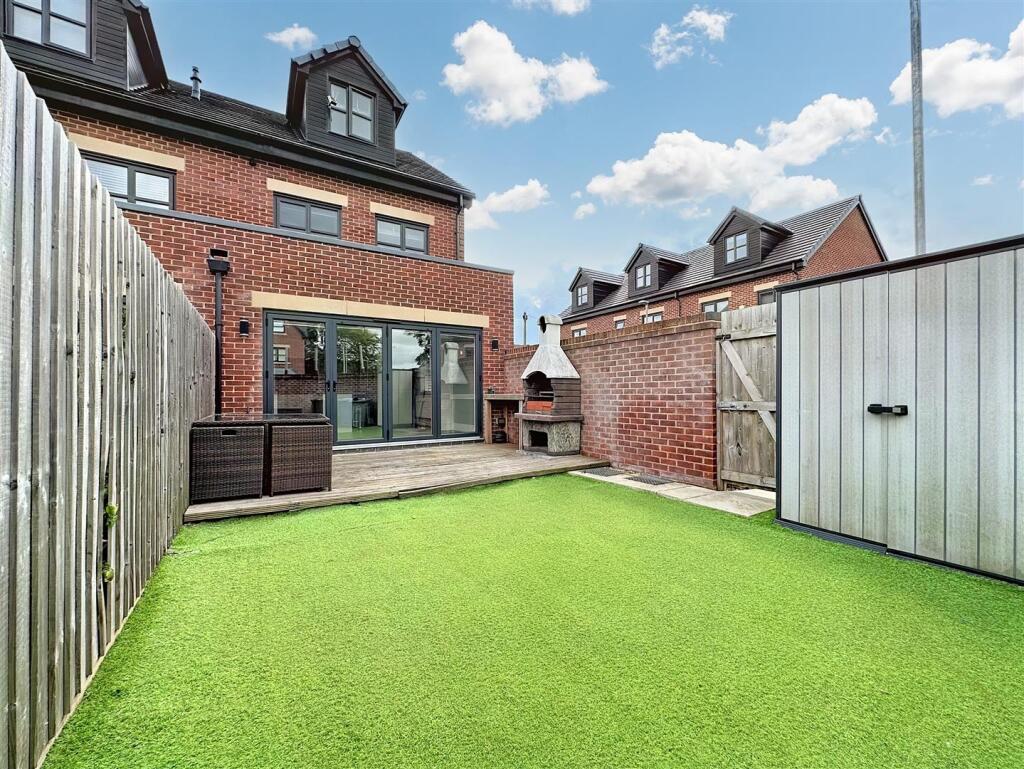 Rear of Property