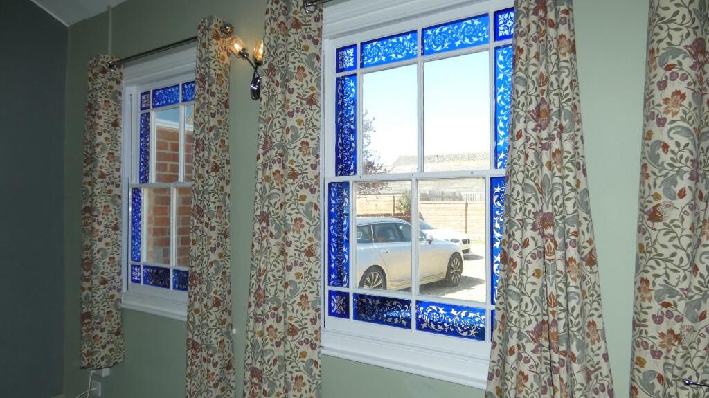 Stained glass window