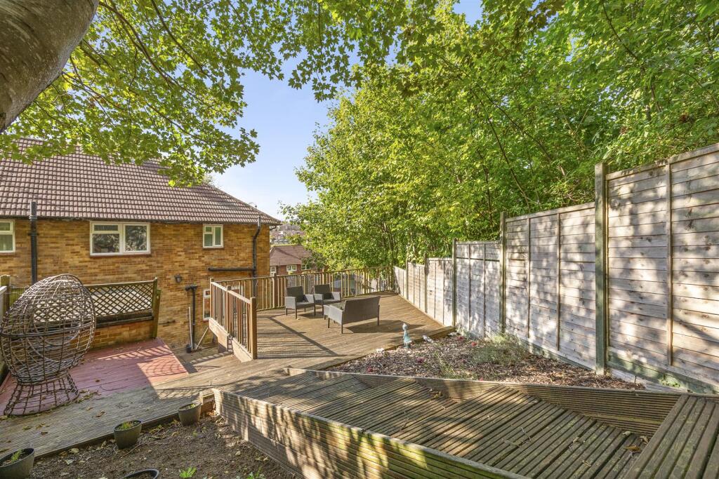 RAISED DECKING AREA