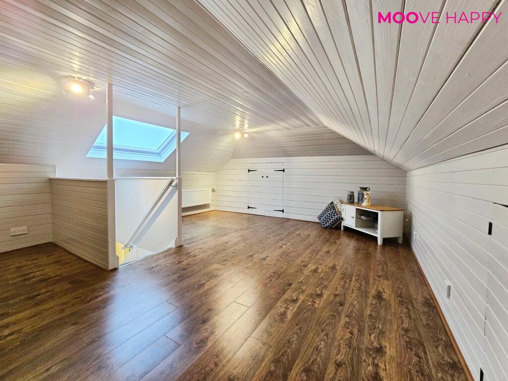 Floored attic 