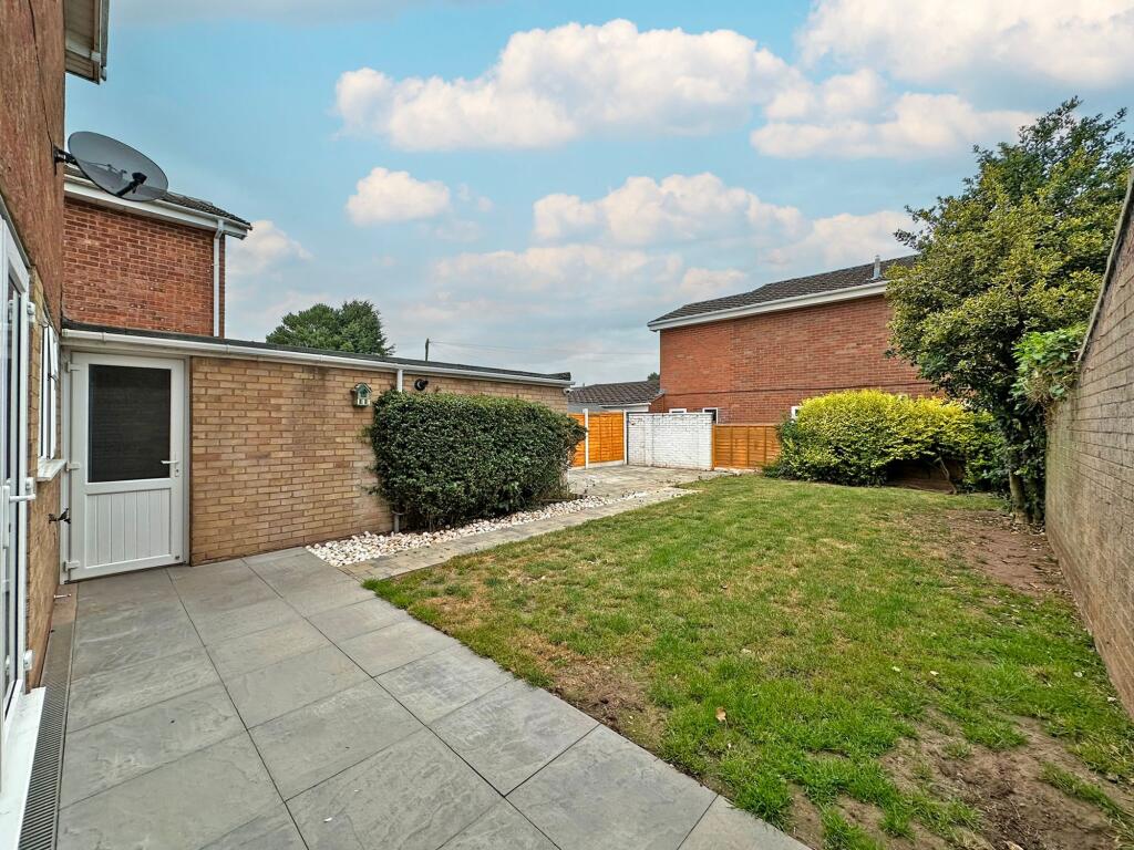 Rear garden